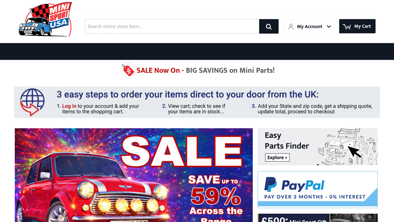 US Mini Sport Auto Parts mini car parts near me