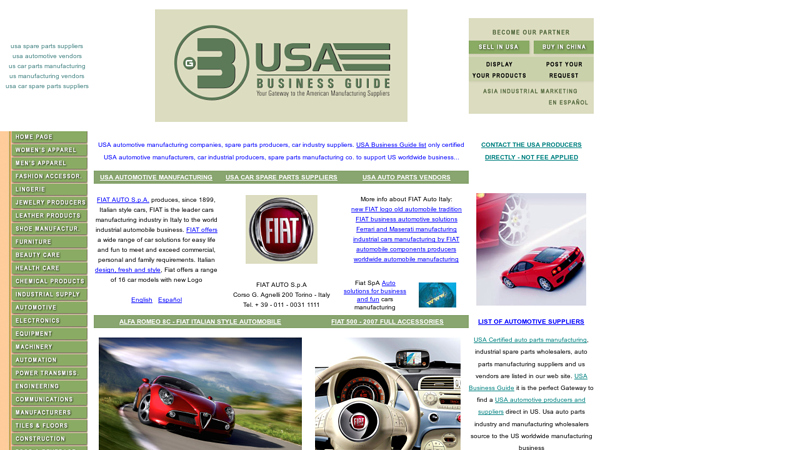 USA automotive manufacturing automotive suppliers automotive ... car parts atlanta