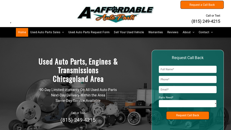 Used Auto Parts used auto parts illinois