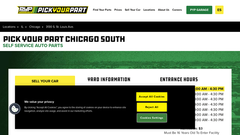 Used Auto Parts in Chicago 60623 lewis used auto parts