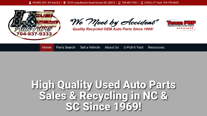 Used Auto Parts Sales Recycling NC charlotte used auto parts