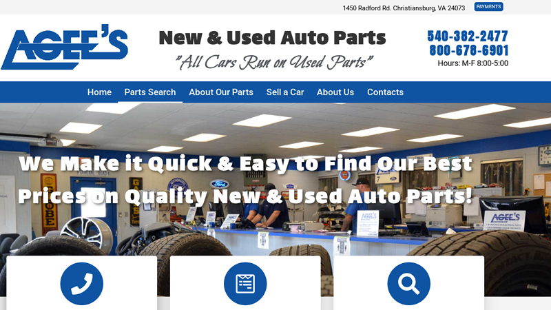 Used Auto Parts Search Virginia agees used auto parts