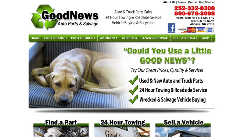 Used Auto & Truck Parts NC, VA used car parts roanoke va