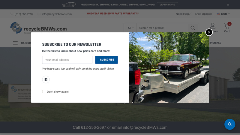 Used BMW Parts bmw used auto parts