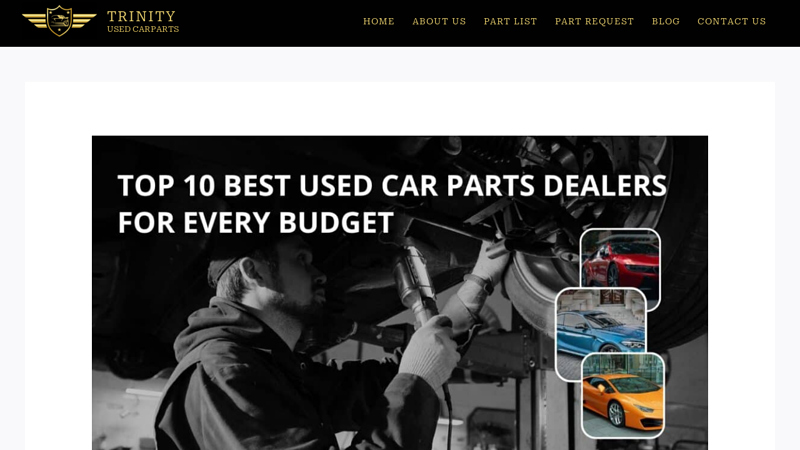 Used Car Parts Dealers for Every Budget used foreign car parts