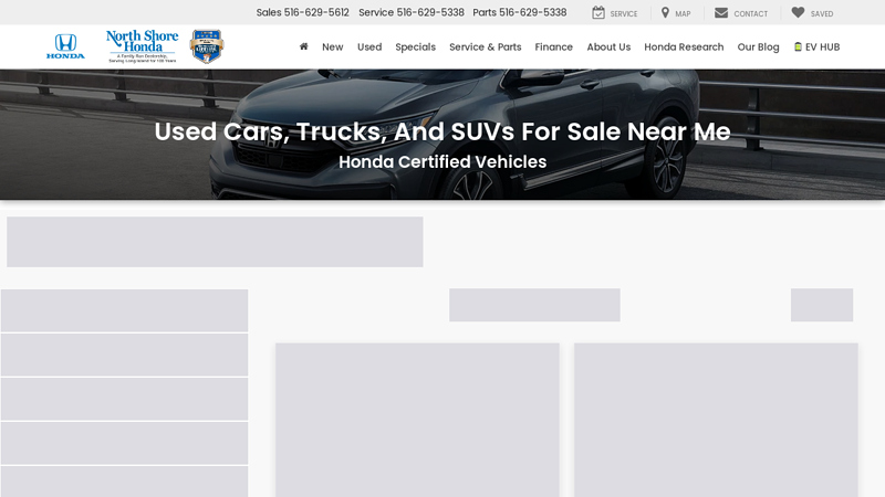 Used Honda For Sale Near Me honda of manhasset service & parts
