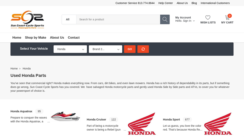 Used Honda Parts used honda bike parts