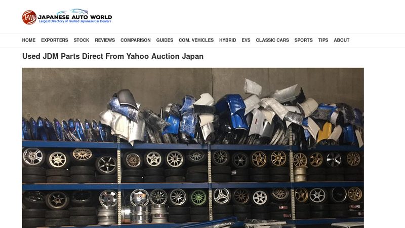 Used JDM Parts Direct From Yahoo Auction Japan yahoo japan auto parts