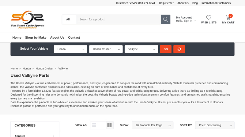Used Valkyrie Parts honda valkyrie parts