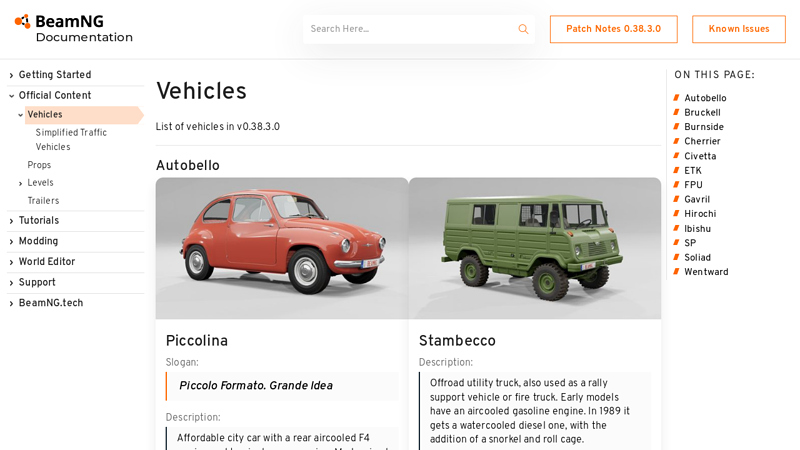 Vehicles what are the best parts the modify car in beamng
