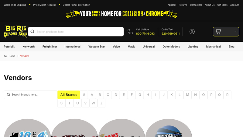 Vendors dawson truck parts