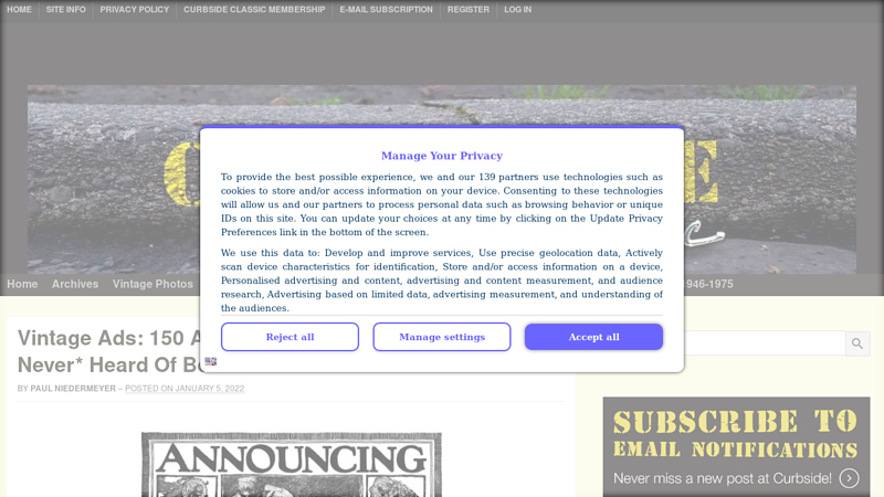 Vintage Ads antique truck parts