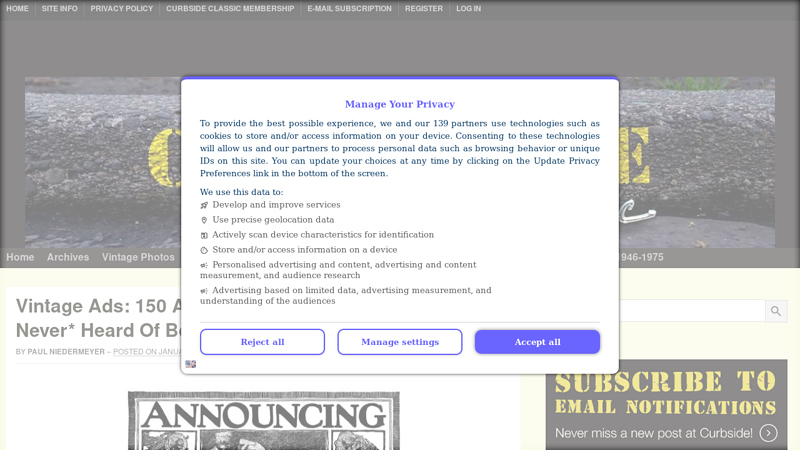 Vintage Ads vintage ford truck parts