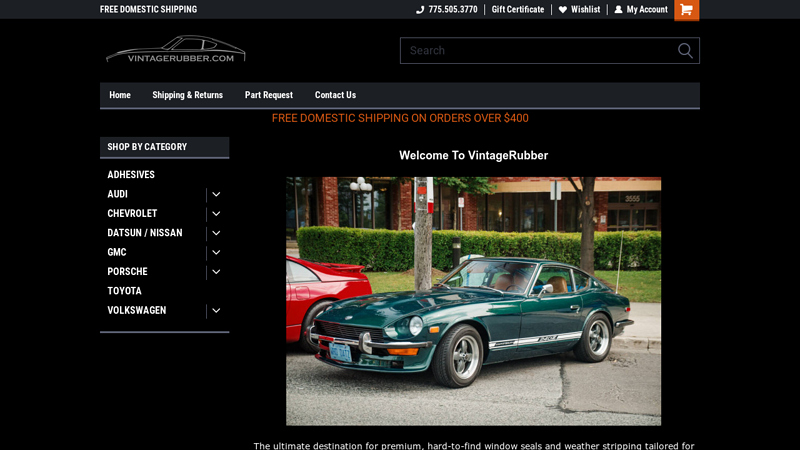 Vintage Rubber vintage car rubber parts