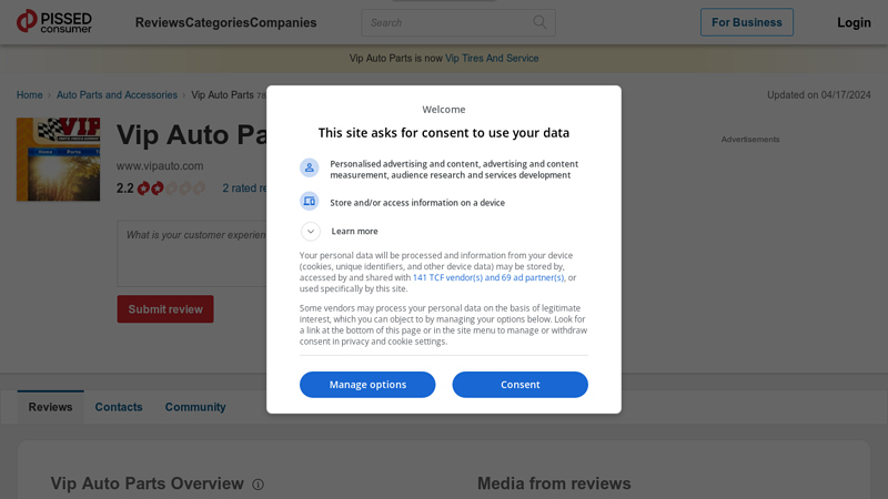 Vip Auto Parts Reviews vip discount auto parts