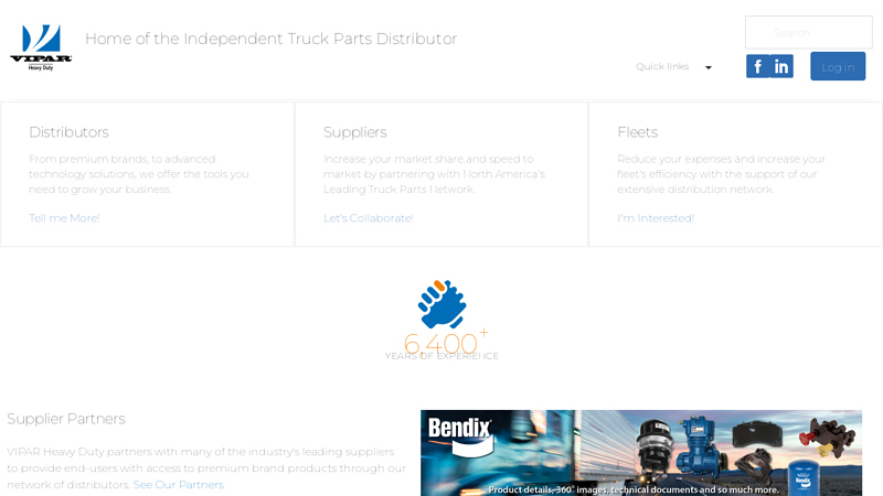 VIPAR Heavy Duty truck parts dallas tx