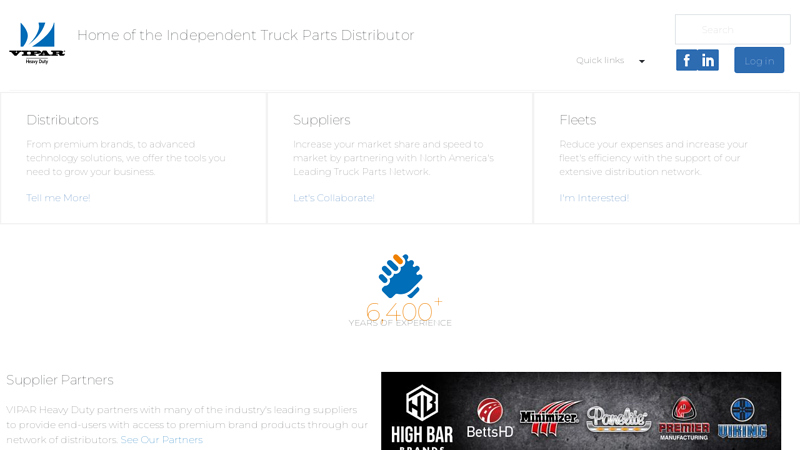 VIPAR Heavy Duty auto parts logan utah