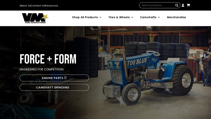 Vogel Manufacturing tractor pulling parts for sale