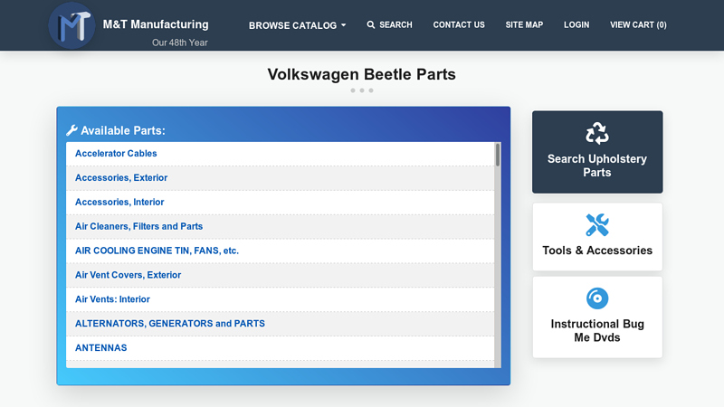Volkswagen Beetle Parts vw beetle parts car