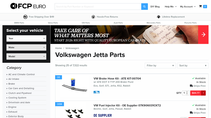 Volkswagen Jetta Car Parts vw jetta car parts