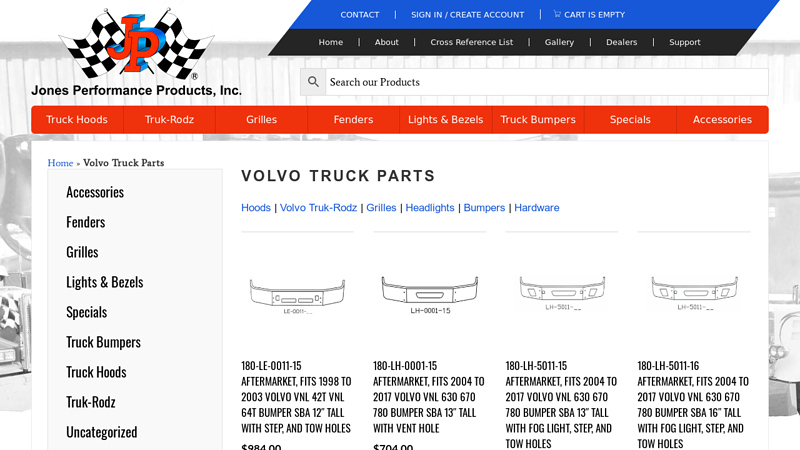 VOLVO TRUCK PARTS volvo semi truck parts