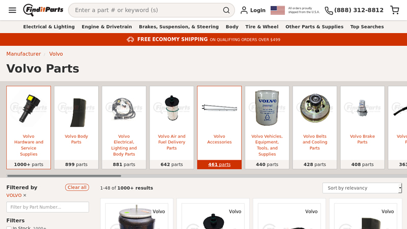 Volvo Truck Parts volvo semi truck parts near me