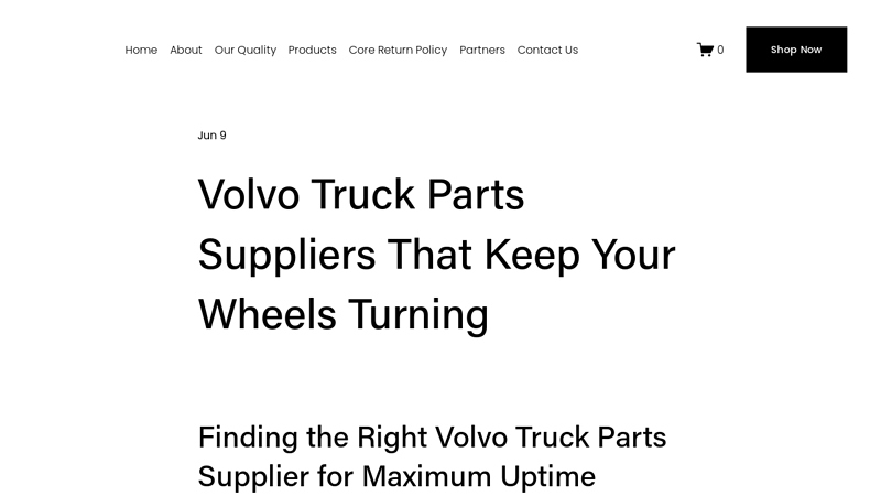 Volvo Truck Parts Suppliers That Keep Your Wheels Turning volvo truck parts catalog online