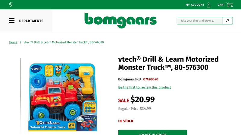 vtech® Drill & Learn Motorized Monster Truck™, 80 vtech truck replacement parts