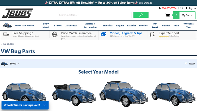 VW Bug Parts - Volkswagen Beetle Parts vw bug auto parts