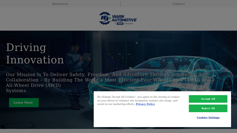 Warn Automotive 4 wheel drive auto parts