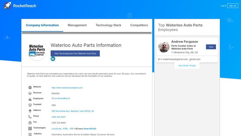 Waterloo Auto Parts Information waterloo auto parts in waterloo iowa