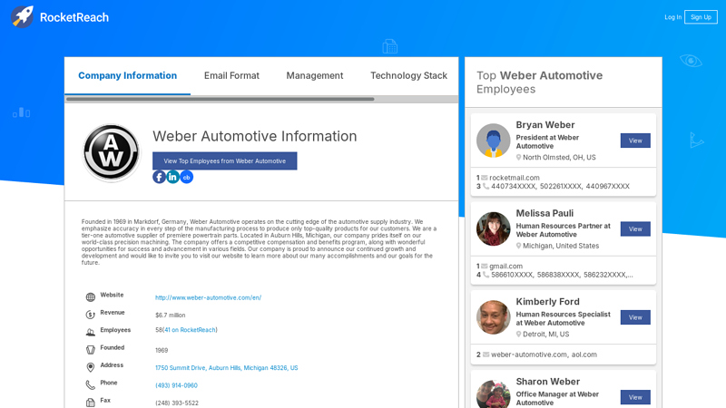 Weber Automotive Information weber's auto parts