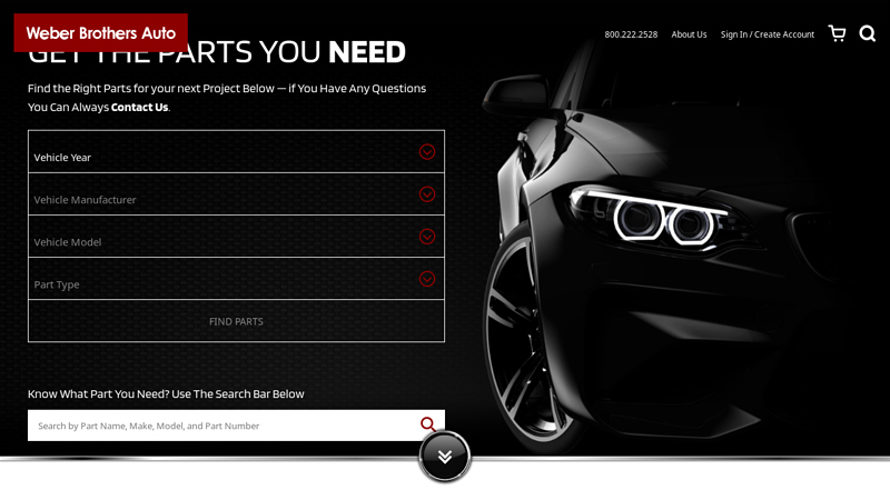 Weber Brothers Auto brothers car parts