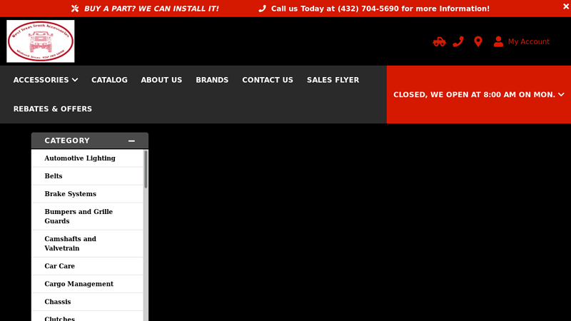 West Texas Truck Accessories truck parts odessa tx
