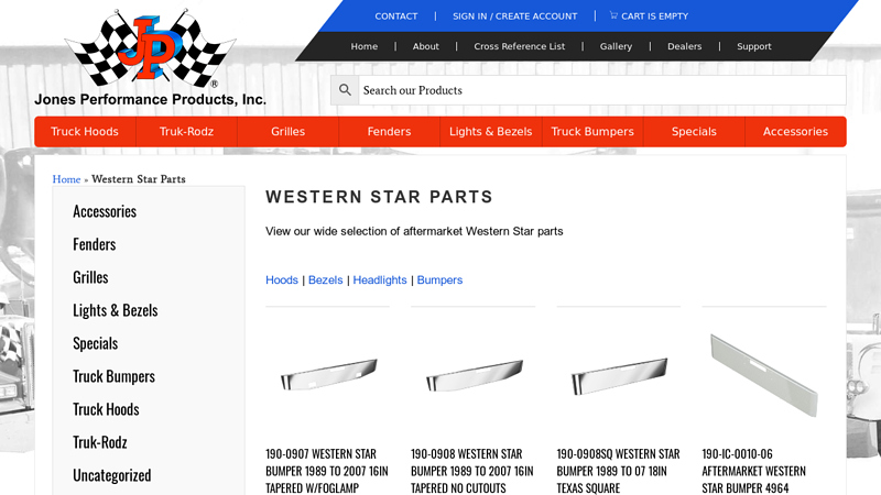 WESTERN STAR TRUCK PARTS western star truck parts