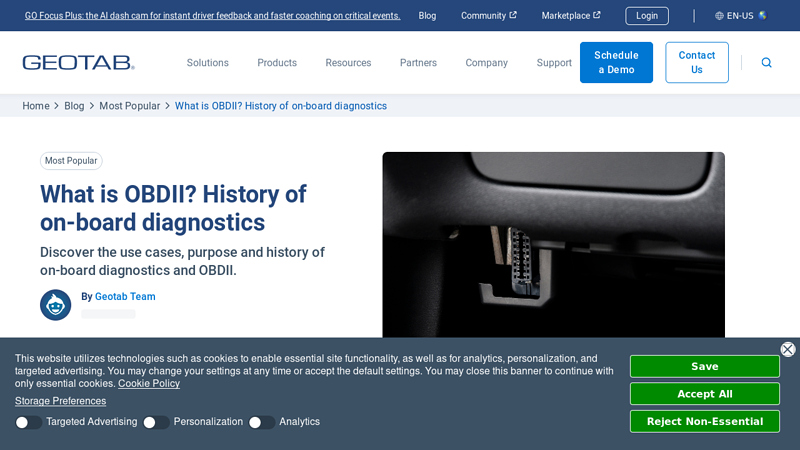 What Is OBDII? History of On-board Diagnostics (OBD) obd ii scanner advance auto parts