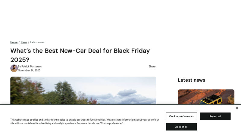 What's the New black friday car part deals