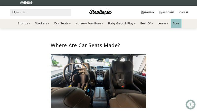 Where Are Car Seats Made? britax car seat parts