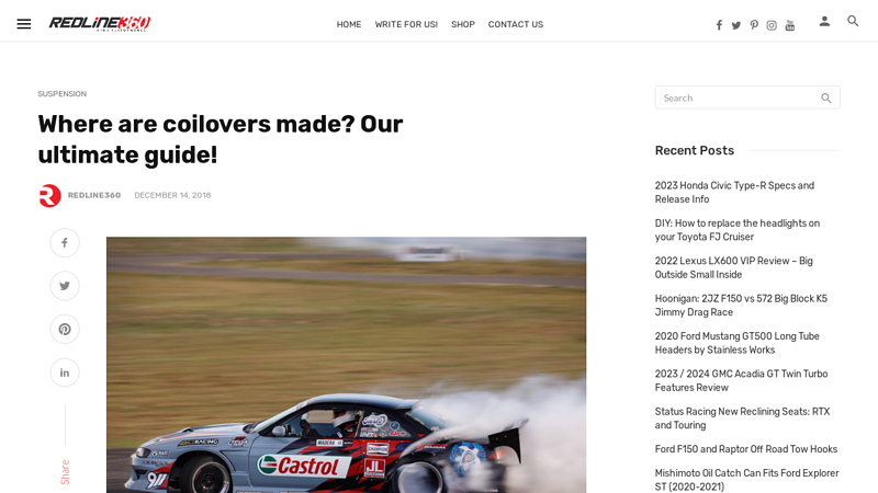 Where are coilovers made? Our ultimate guide! godspeed car parts