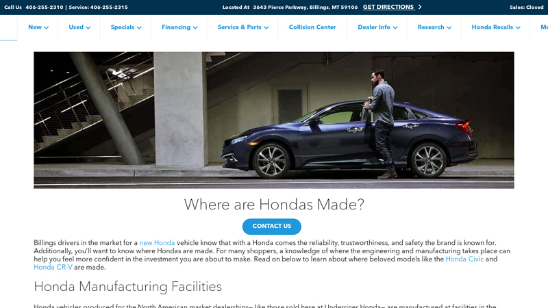 Where Are Honda's Made honda odyssey auto parts