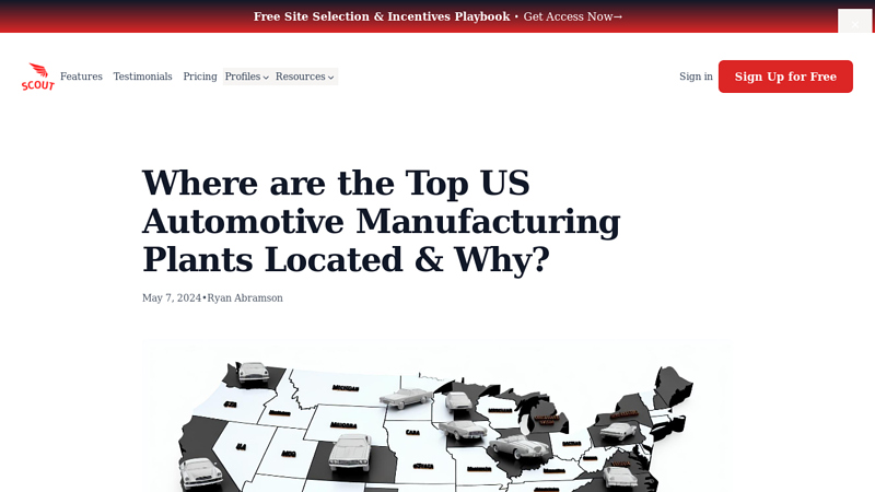Where are the Top US Automotive Manufacturing Plants Located ... auto parts albuquerque