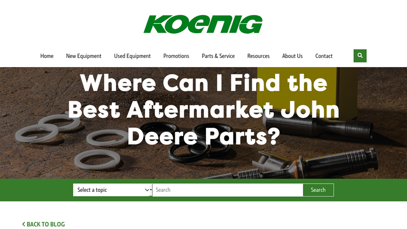 Where Can I Find the  Aftermarket John Deere Parts? aftermarket jd tractor parts