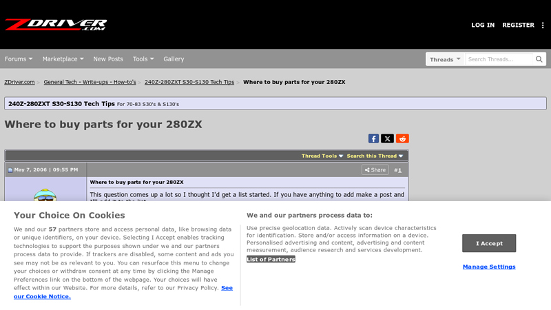 Where to buy parts for your 280ZX datsun 280zx car parts