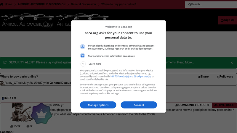 Where to buy parts online? used american car parts