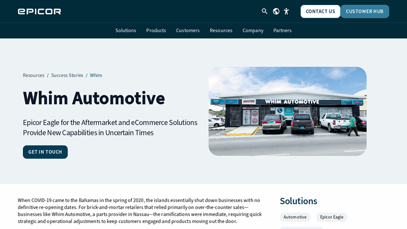 Whim Automotive auto parts nassau bahamas