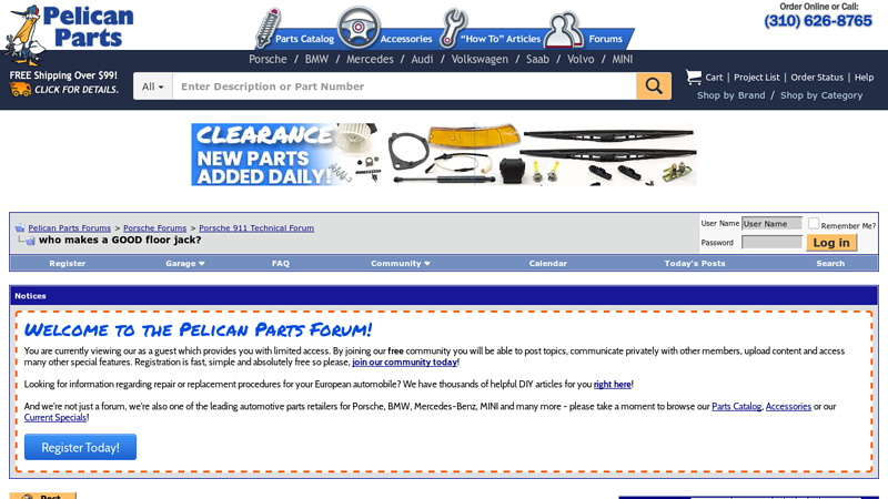 who makes a GOOD floor jack? car jack replacement parts