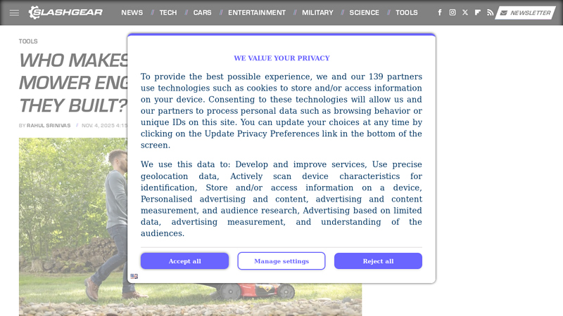 Who Makes Craftsman Lawn Mower Engines And Where Are They ... sears garden tractor parts