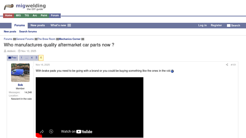 Who manufactures quality aftermarket car parts now ? car parts review