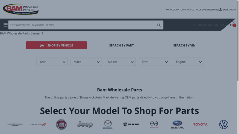 Wholesale Auto Parts Store cars parts warehouse