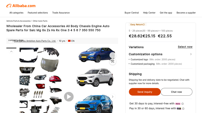 Wholesale Car Accessories & Spare Parts from China autorally auto parts